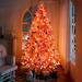 Martina Pink Christmas Tree Prelit, Realistic Artificial Christmas Tree with Lights