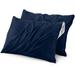 2 Pcs Waterproof Zippered Pillowcases Queen Size