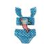 Arvbitana Baby Girl 2Pcs Swimsuits Set Fly Sleeve Sling Vest Tops + Fish Scale Print Shorts Summer Casual Swimwear for Kids 6M-3T