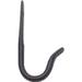 Panacea Black Wrought Iron 3 in. H J-Hook Plant Hook (Pack of 12)