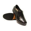 Men Slip-Resistant Slip-on Dress Work Shoe Black - Size 13