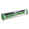 Hold Up Aluminum Tool Rack 18w X 3.5d X 3.5h Aluminum/green