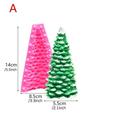 QIIBURR Christmas Tree Candle Mold Christmas Tree Silicone Candle for Candle Making Tree Silicone Christmas Tree Decorations Set Christmas Tree Decoration Set Christmas Tree Silicone Mold