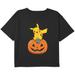 Girls Youth Mad Engine Black Pokemon T-Shirt