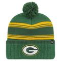 Men's '47 Green Bay Packers Fadeout Cuffed Knit Hat with Pom