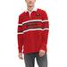 Men's Tommy Hilfiger Red Tampa Bay Buccaneers Cory Varsity Rugby Long Sleeve T-Shirt