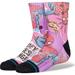 Youth Stance Purple Marvel Crew Socks