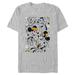 Men's Mad Engine Heather Gray Mickey & Friends T-Shirt