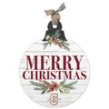 Charleston Cougars 20'' x 24'' Merry Christmas Ornament Sign