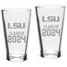 LSU Tigers Class of 2024 16oz. 2-Piece Classic Pint Glass Set