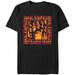 Men's Mad Engine Black Stranger Things T-Shirt