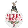 Nebraska Omaha Mavericks 20'' x 24'' Merry Christmas Ornament Sign