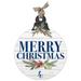 Lasell Lasers 20'' x 24'' Merry Christmas Ornament Sign