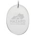 Hazard Community and Technical College 2.75'' x 3.75'' Glass Oval Ornament