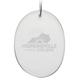 Hopkinsville Community College 2.75'' x 3.75'' Glass Oval Ornament