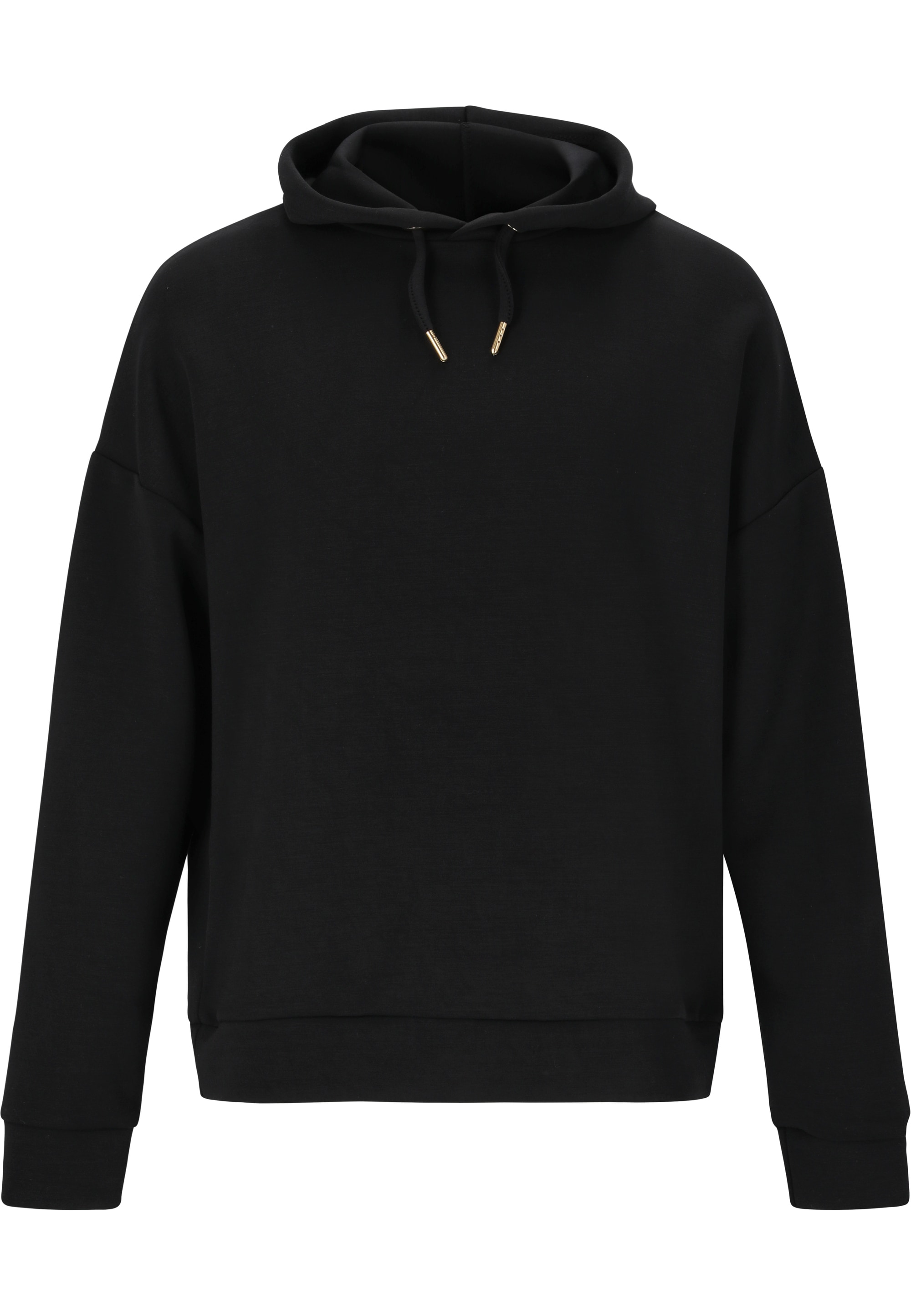Kapuzensweatshirt ENDURANCE "Timmia", Kinder, Gr. 128, schwarz, 51% Polyester, 44% Modal, 5% Elasthan, unifarben, normal, ohne Ausschnitt, Sweatshirts, mit kuscheligem Komfort Image