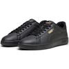 Sneaker PUMA "SMASH 3.0 L", Gr. 47, schwarz (puma schwarz, puma gold, puma schwarz), unifarben, sportlich, Schuhe