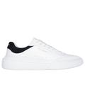 Skechers Men's Cordova Classic - Lighto Sneaker | Size 14.0 | White/Black | Synthetic/Leather