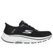 Skechers Women's Slip-ins: GO RUN Consistent 2.0 - Endure Sneaker | Size 8.0 | Black/Silver | Textile/Synthetic | Machine Washable