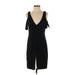 Zara W&B Collection Casual Dress: Black Dresses - Women's Size Small