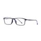 H&RB Progressive Multi-Focus Anti-Blue Light Reading Glasses for Men, High-Definition Anti-Fatigue Automatic Zoom Multi-Function Presbyopic Glasses,Blue,+1.0