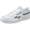 Sneaker REEBOK CLASSIC "Club C Revenge", Gr. 41, grün (weiß, grün), Leder, sportlich, Schuhe