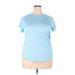 C9 By Champion Active T-Shirt: Blue Activewear - Women's Size 2X-Large