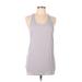 Nike Active Tank Top: Gray Activewear - Women's Size Large