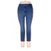 Lands' End Jeans - High Rise: Blue Bottoms - Women's Size 14 - Sandwash