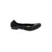 Born Flats: Slip-on Chunky Heel Work Black Solid Shoes - Women's Size 6 - Round Toe