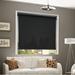 Symple Stuff Room Darkening Charcoal Roller Shade Synthetic Fabrics in White | 108 H x 42.5 W in | Wayfair C0043AFD262D4BFCAC77098BB775681F