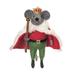 The Holiday Aisle® Mouse w/cape Fabric Figurine in Red | 4.33 H x 5.75 W x 3.54 D in | Wayfair EEF1B974B0534988A442783FA252AAAD