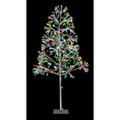 The Holiday Aisle® Micro LED Lighted Trees & Branches in Blue/Green/Orange | 48 H x 24 W x 24 D in | Wayfair D2F09EBE51764A658D5C35884DE216AB