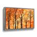 Millwood Pines Fall Leaves & Trees Autumn Composition II Metal in Green | 24 H x 32 W x 2 D in | Wayfair C6462A3CD4164C5EB87EAE654E54AFF3