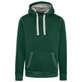 HRM Unisex Sweat Kapuzenpullover, Bottle-Green, M