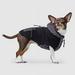 Cool Factor Dog Hoodie Black And Grey Size 20 X-Large