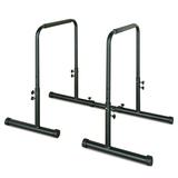 IETEK Dip Station Functional Heavy Duty Dip Stands Fitness Workout Dip bar Station Stabilizer Parallette Push Up Stand