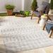 Mark&Day Outdoor Area Rugs 5x7 Almena Global Indoor/Outdoor Ivory Area Rug (5 3 x 7 )