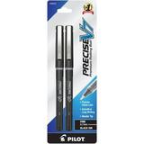 Pilot Precise V7 Stick Rolling Ball Pens Fine Point Black Ink 2 ea (Pack of 4)