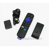 Used Roku Express 4K+ 3941R (3941X) Streaming Media Player w/ Voice Remote