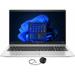HP ProBook 455 G9 Home/Entertainment Laptop (AMD Ryzen 5 5625U 6-Core 15.6in 60Hz Full HD (1920x1080) AMD Radeon 16GB RAM Win 10 Pro) with G2 Universal Dock