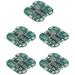 5 Pcs 4S BMS 8A 14.8V 18650 Li-Ion Lithium Battery Charge Board Square PCB Short Circuit Protection for Drill Motor