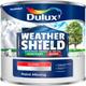 Dulux Paint Mixing Weathershield Quick Dry Exterior Gloss Orange Fizz, 1L