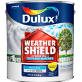 Dulux Paint Mixing Weathershield Textured Masonry Paint Vanilla Mist 1, 5L