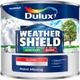 Dulux Paint Mixing Weathershield Quick Dry Exterior Gloss Grey Steel 1, 1L