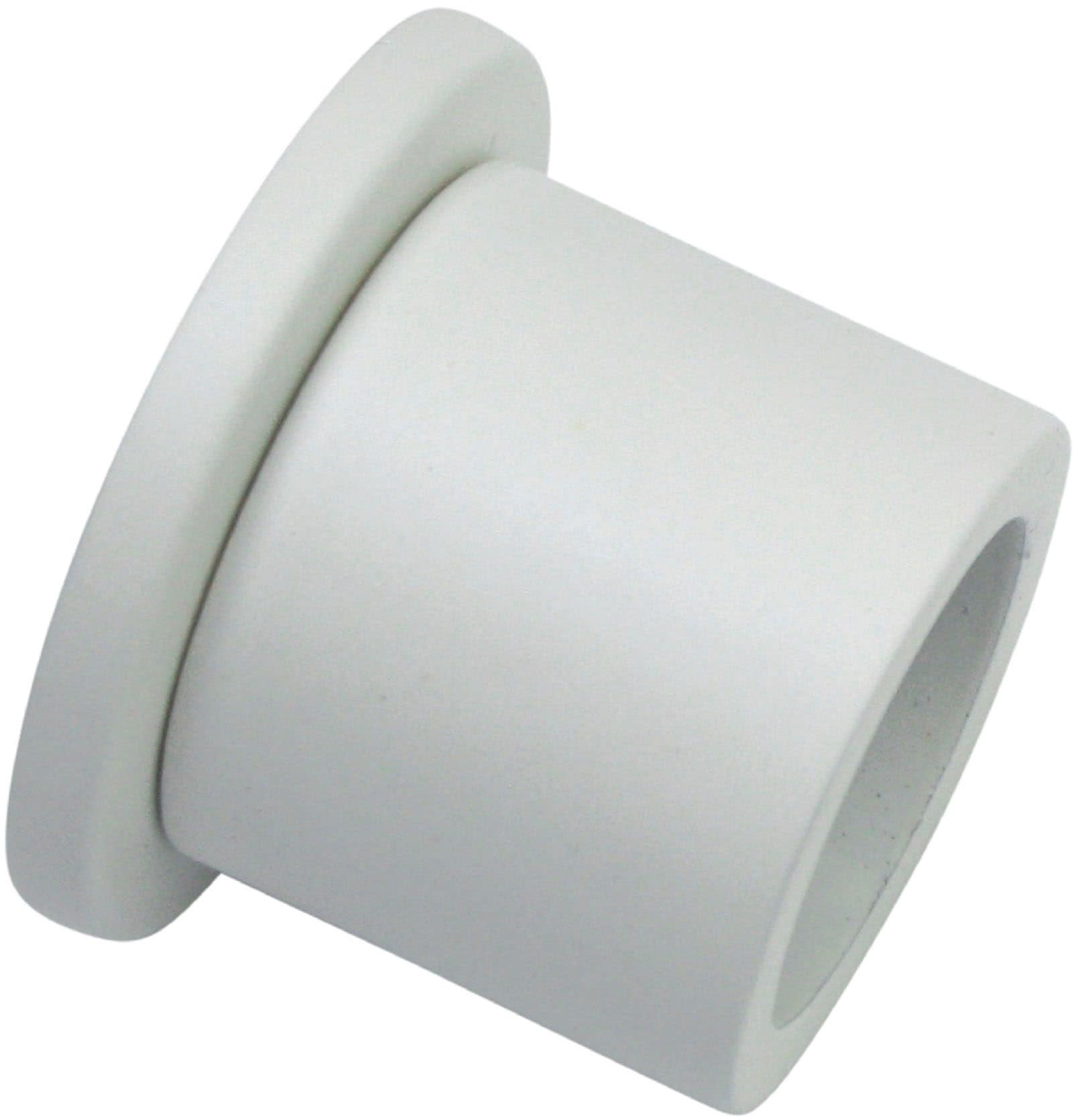 Gardinenstangenhalter "Wandlager für Ø 20 mm", weiß (weiß, matt), SCHÖNER WOHNEN-KOLLEKTION, Gardinenstangenhalterungen, Serie Einzelprogramm Leon Ø 20 mm