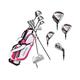 Damen Golfschläger-Set für Rechtshänder, Pink