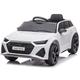 Audi RS6 12V Electric Ride On Car with Parental Remote Control (White) | OutdoorToys | Leather Seat, Music Player, Suspension, Lights, Music Player, MP3 Connectivity