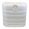 Flame King Dual 30LB Propane LP Tank Light Plastic Heavy Duty Cover for RV, Travel Trailer, Camper | 25 H x 29 W x 14 D in | Wayfair