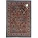 White 59 x 47 x 0.375 in Area Rug - Bungalow Rose Rectangle Marquavion Wool Area Rug Wool | 59 H x 47 W x 0.375 D in | Wayfair